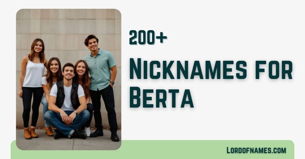 Nicknames for Berta