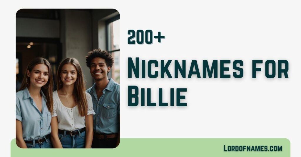 Nicknames for Billie