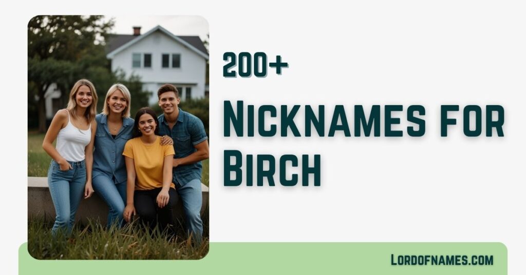 Nicknames for Birch