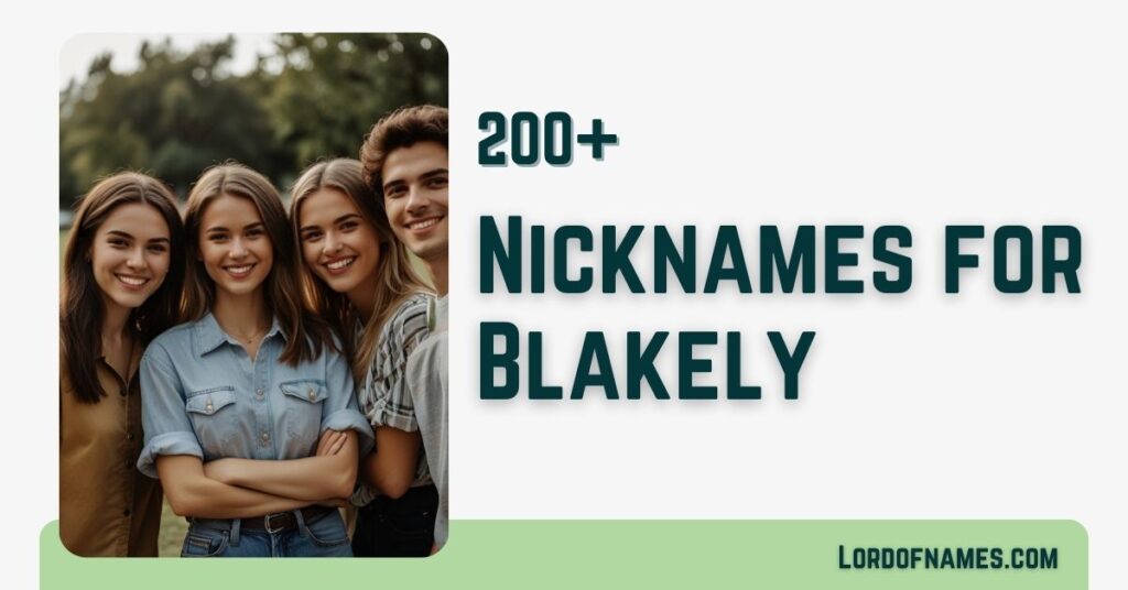 Nicknames for Blakely