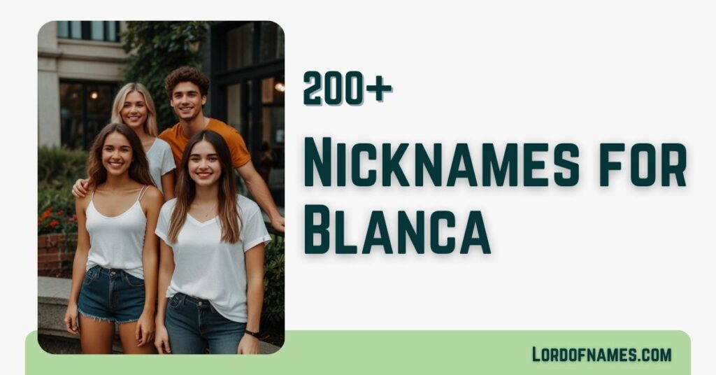 Nicknames for Blanca