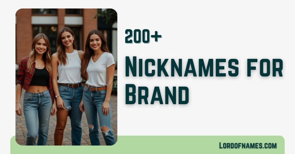 Nicknames for Brand