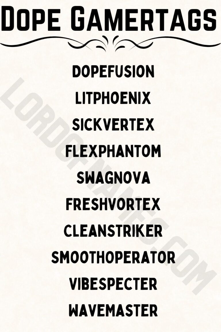 763 Cool Xbox Gamertag Ideas [Xbox Gamertag Generator] Lord Of Names