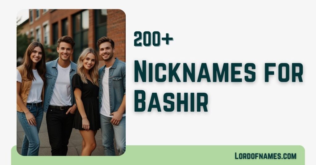 Nicknames for Bashir