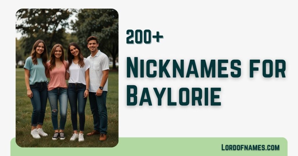 Nicknames for Baylorie