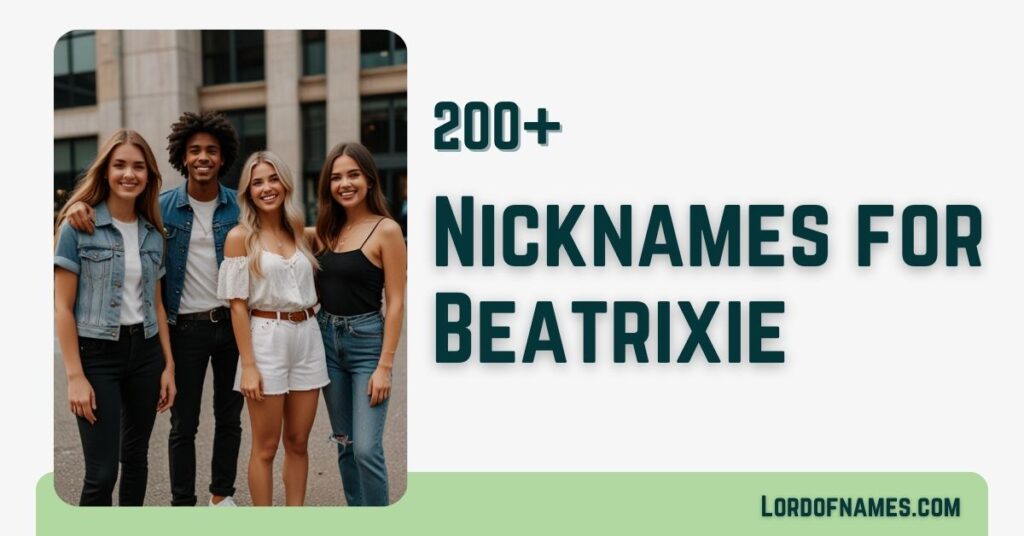 Nicknames for Beatrixie
