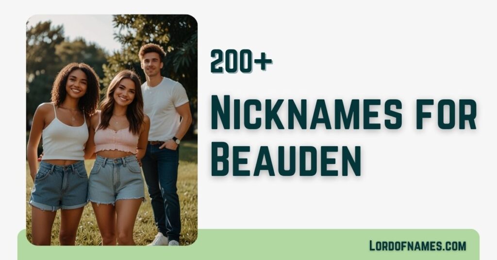 Nicknames for Beauden