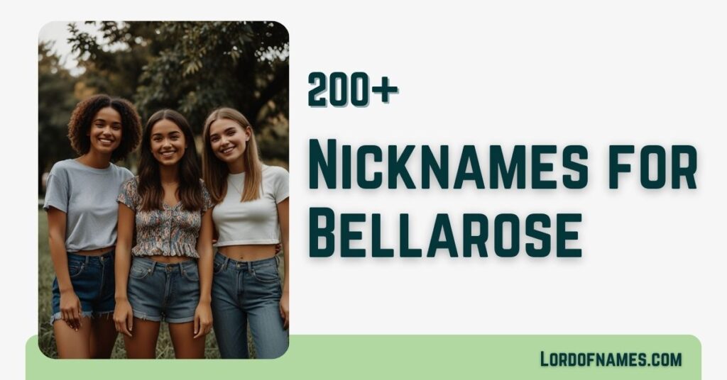 Nicknames for Bellarose