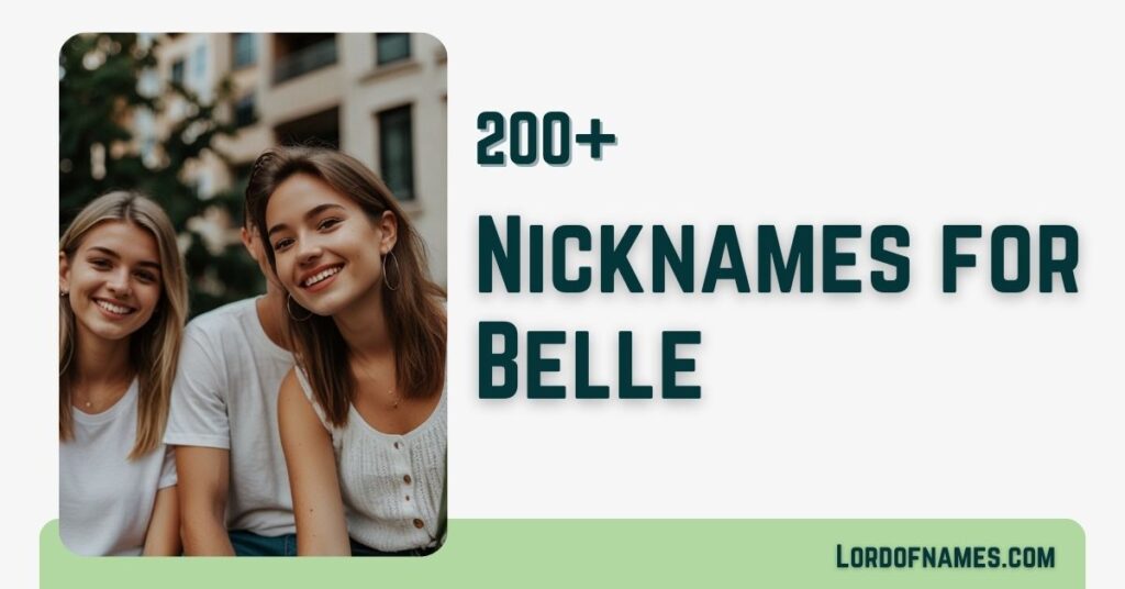 Nicknames for Belle