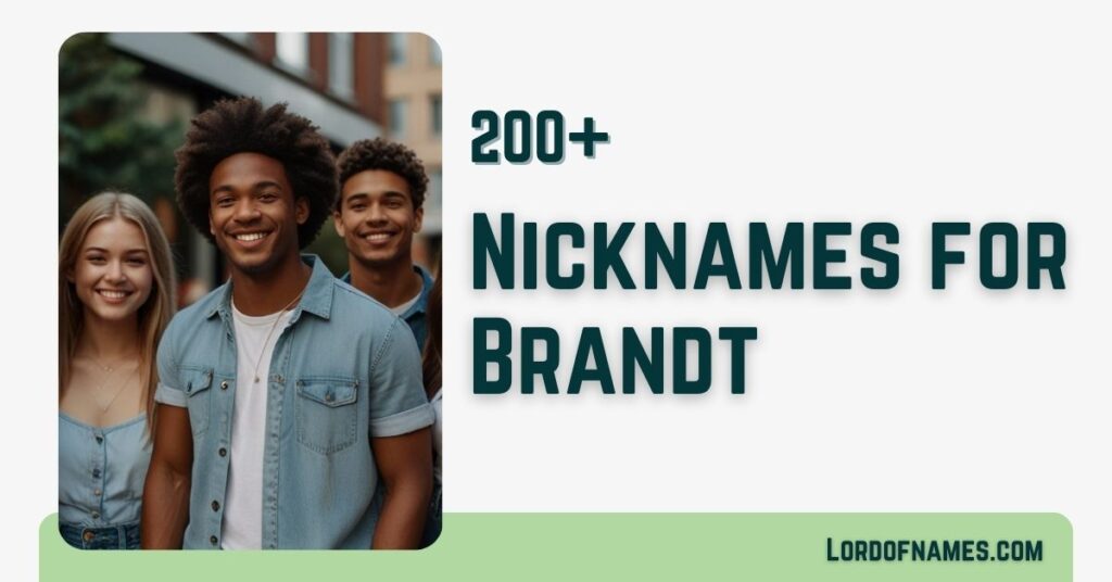 Nicknames for Brandt