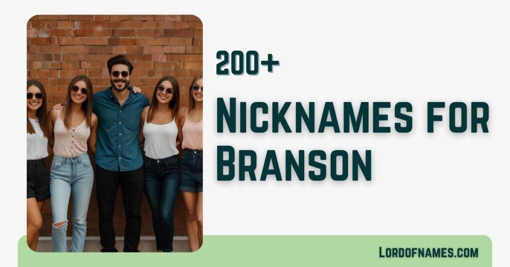 Nicknames for Branson