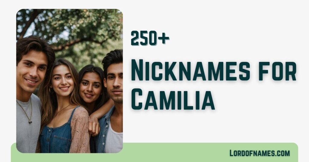 Nicknames for Camilia