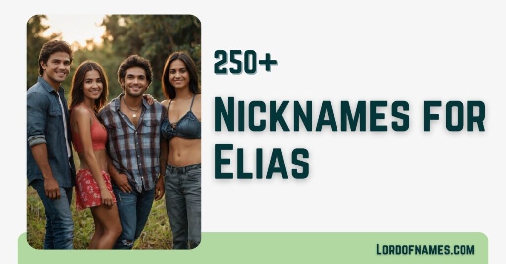 Nicknames for Elias