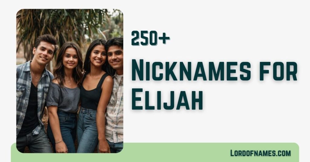 Nicknames for Elijah