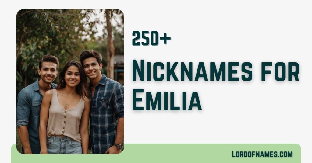 Nicknames for Emilia