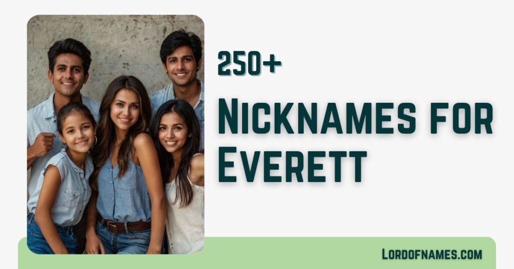 Nicknames for Everett
