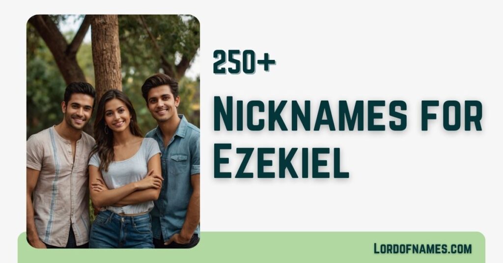 Nicknames for Ezekiel