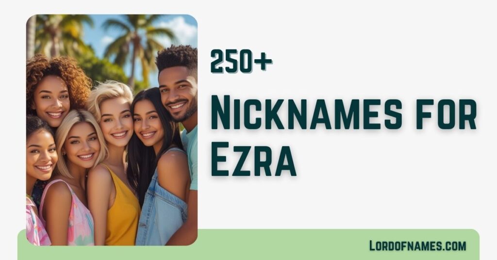 Nicknames for Ezra