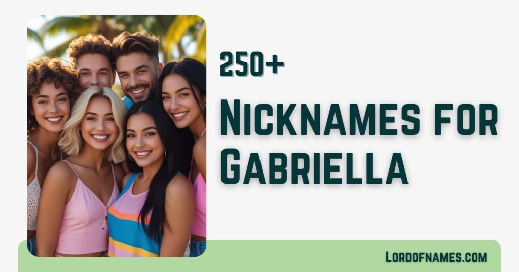 Nicknames for Gabriella