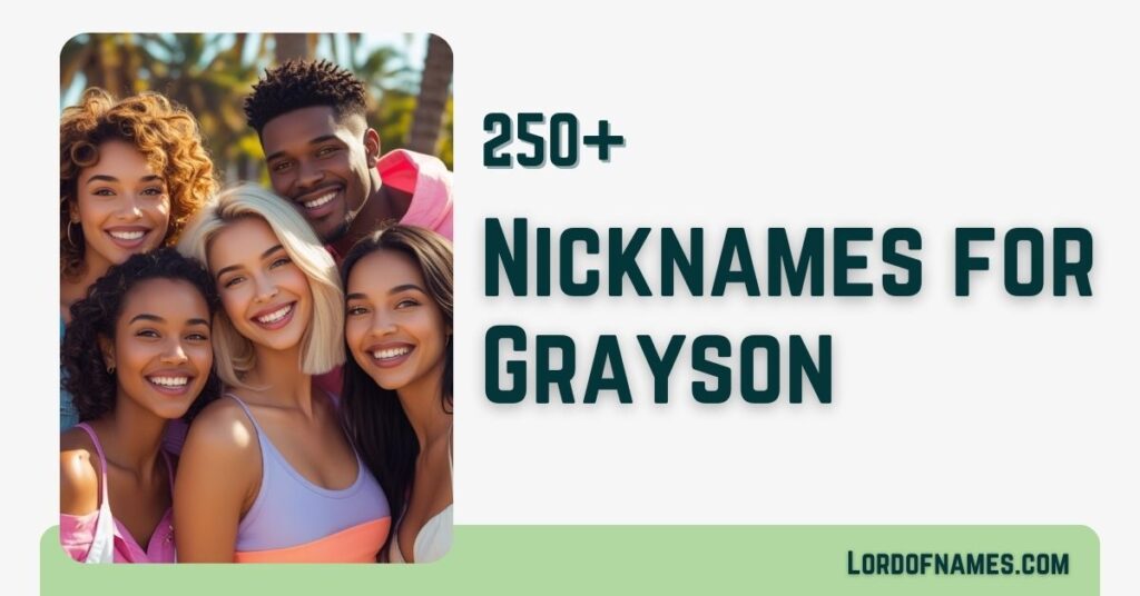 Nicknames for Grayson