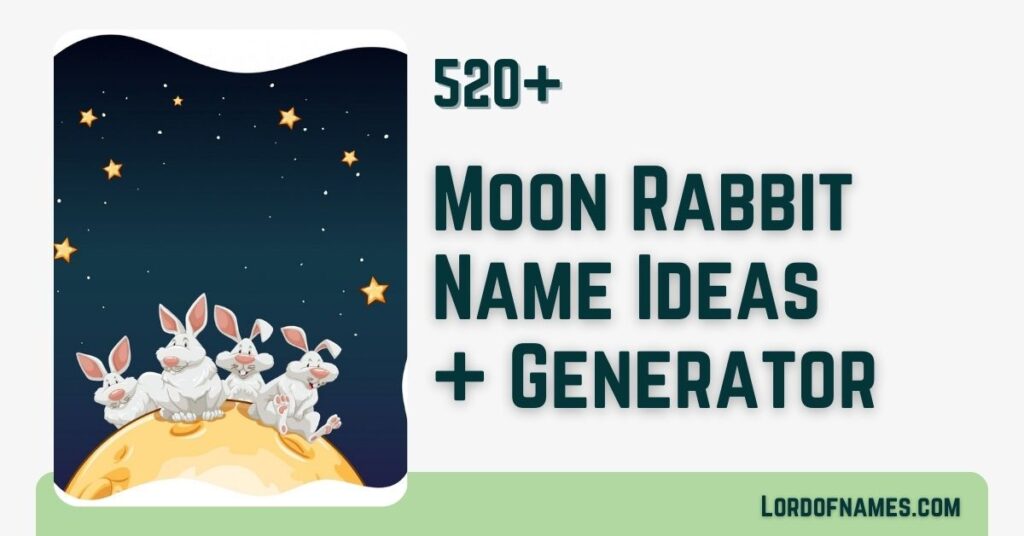 Moon Rabbit Names - LordOfNames