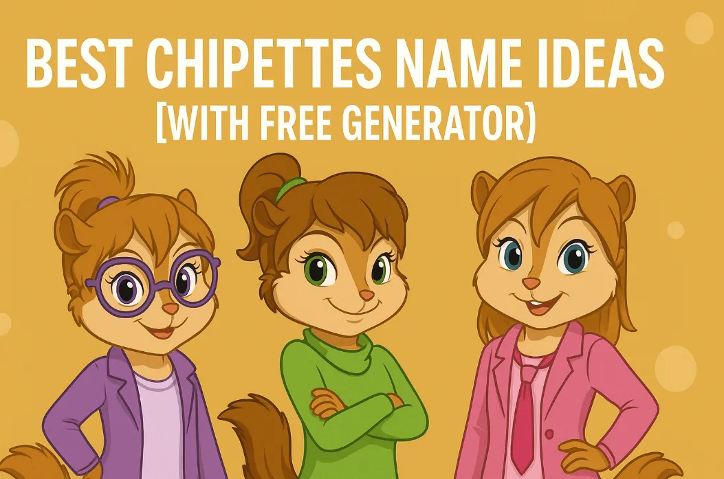 150 Best Chipettes Names With Free Generator 150 Best Chipettes Names With Free Generator