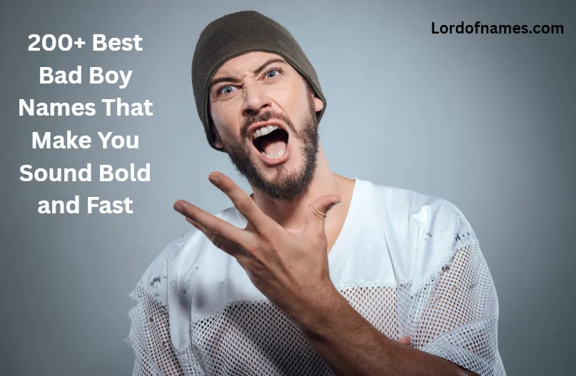 200+ Best Bad Boy Names That Make You Sound Bold and Fast 200+ Best Bad Boy Names That Make You Sound Bold and Fast