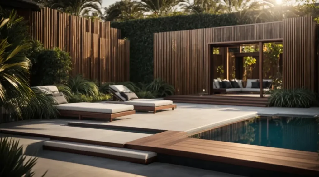 Multi-Purpose Pools Swim Space by Day, Lounge Deck by Night