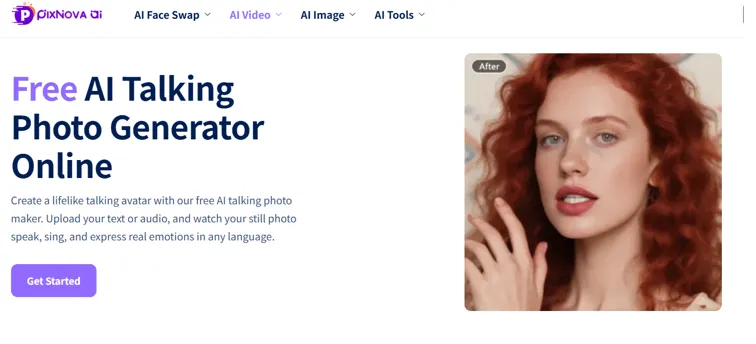 PixNova AI Talking Photo Bring Live-Ready Lip Sync to Any Image