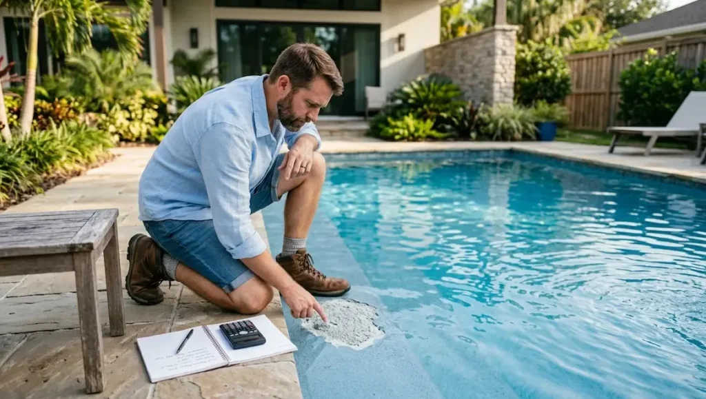 Patching A Rental Pool Costs More Than Refinishing It Once Patching A Rental Pool Costs More Than Refinishing It Once