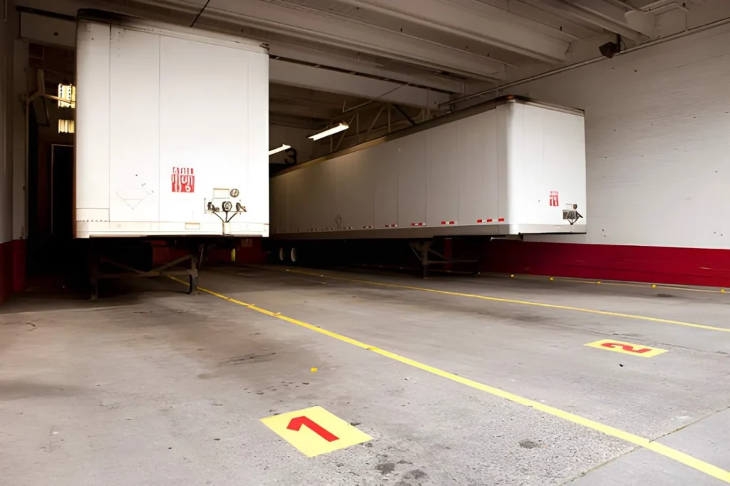 The Leased Bay Door Is Too Small For The Trailer The Leased Bay Door Is Too Small For The Trailer